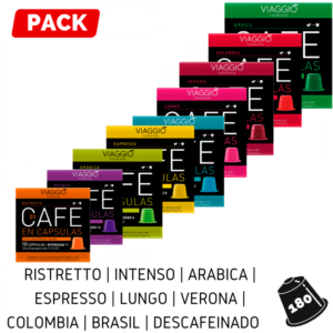 Cápsulas Nespresso - Pack 180