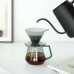 Timemore Coffee Server dripping